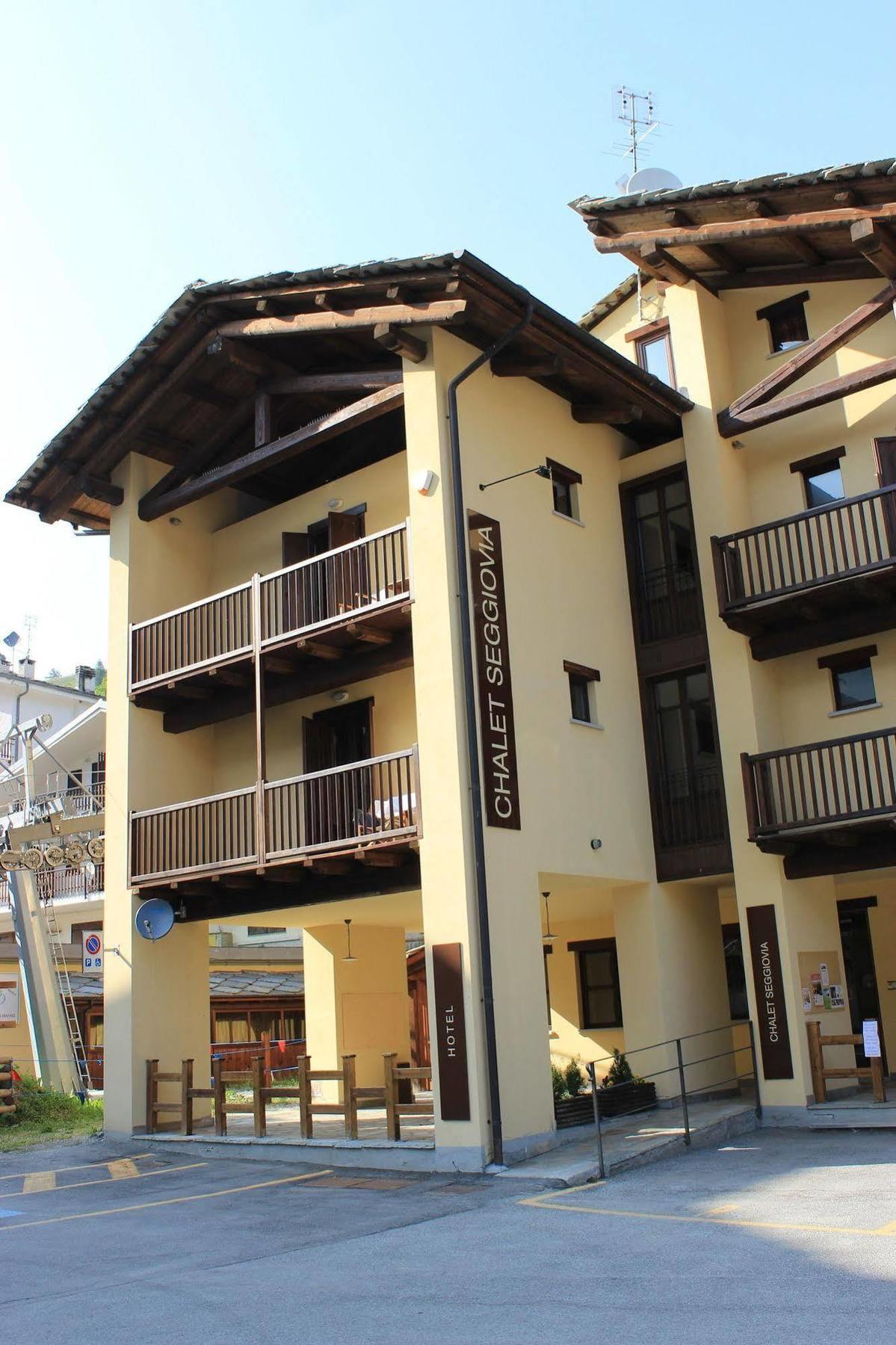 Chalet Seggiovia Pontechianale Exteriér fotografie
