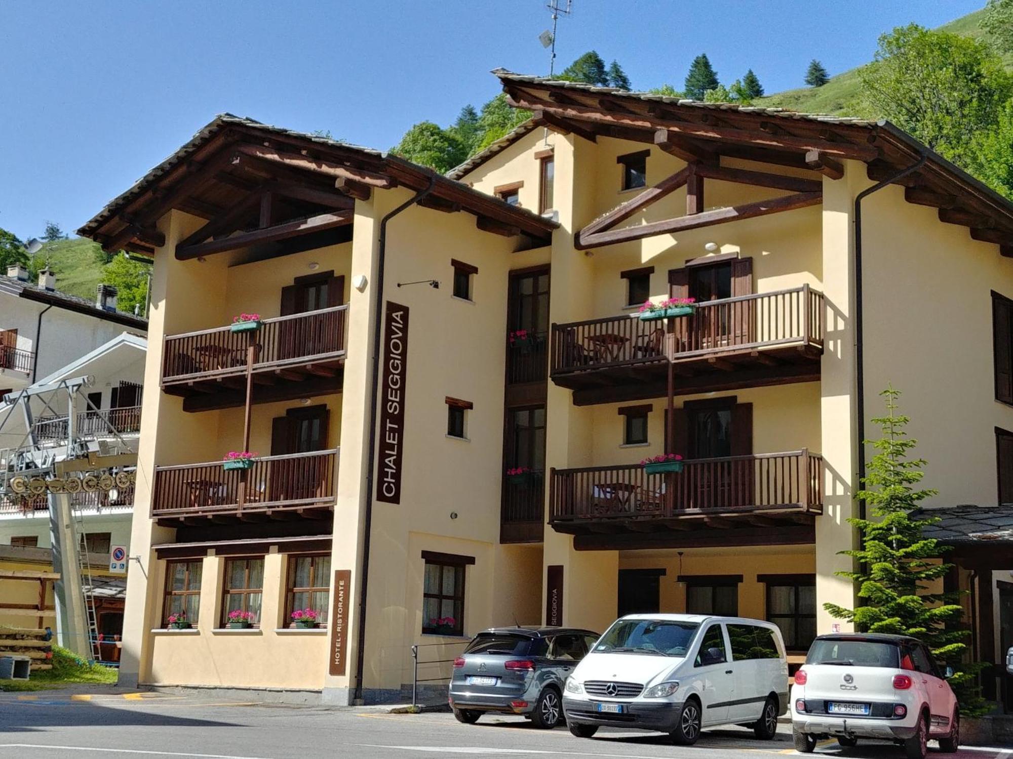 Chalet Seggiovia Pontechianale Exteriér fotografie